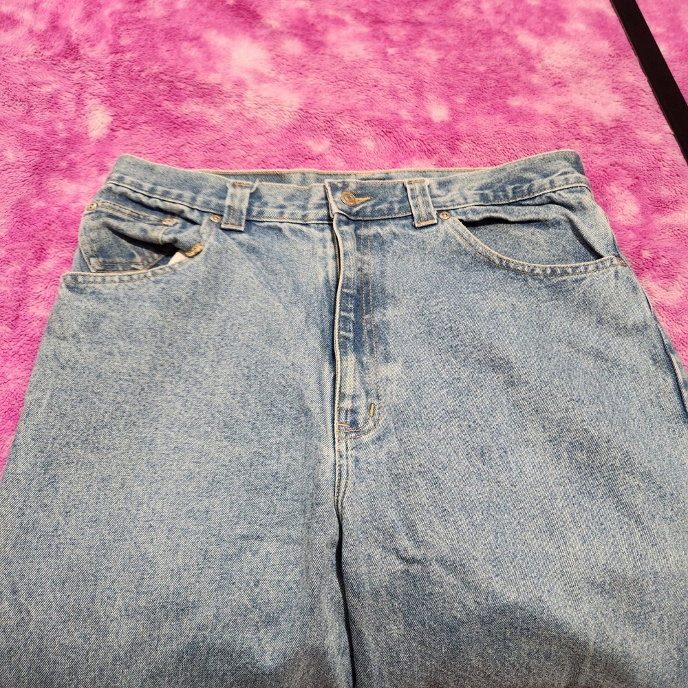 Vintage Britches Jeans Men's 34x30 High Rise Relaxed‎ Light Wash Denim USA Style
